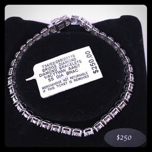 1/4th carat diamond tennis bracelet